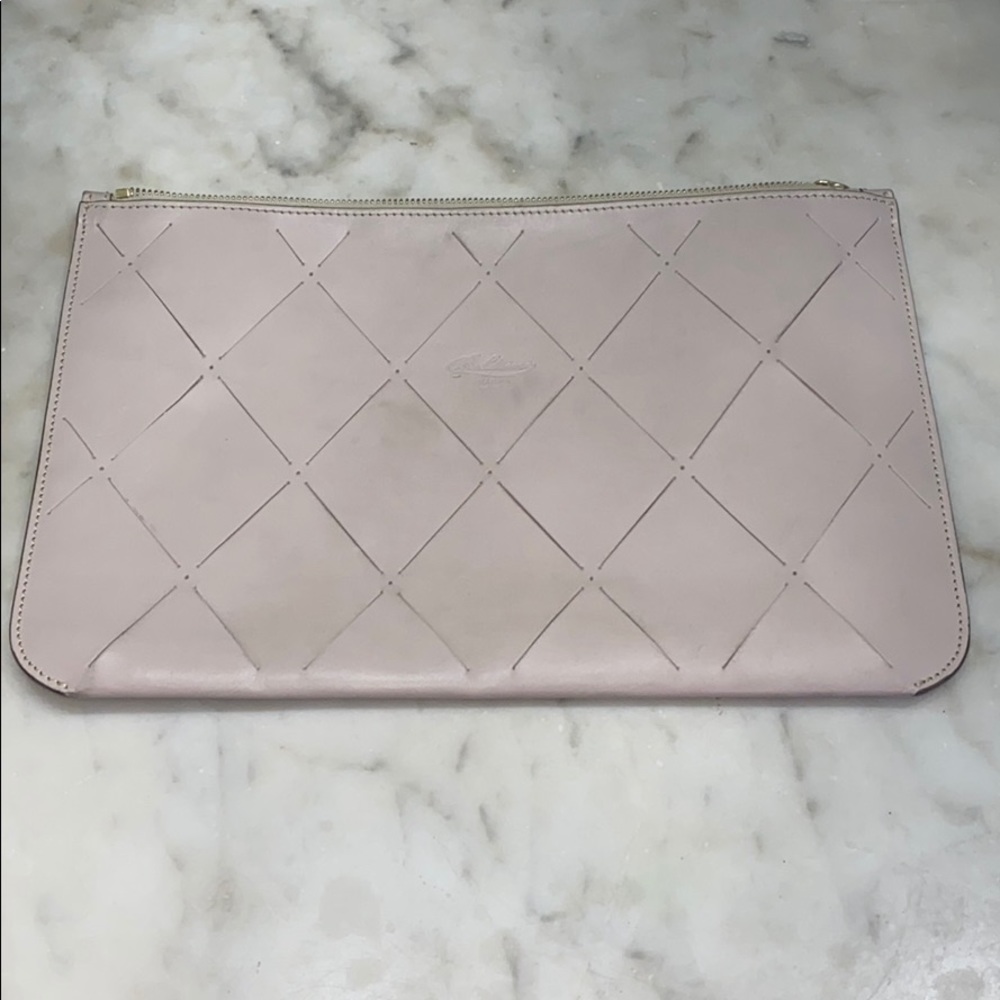 Boldrini Selleria Large Pouch Clutch EUC